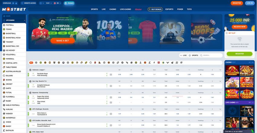 Mostbet.com - Apuestas Deportivas - Clasificaciones y Reseñas